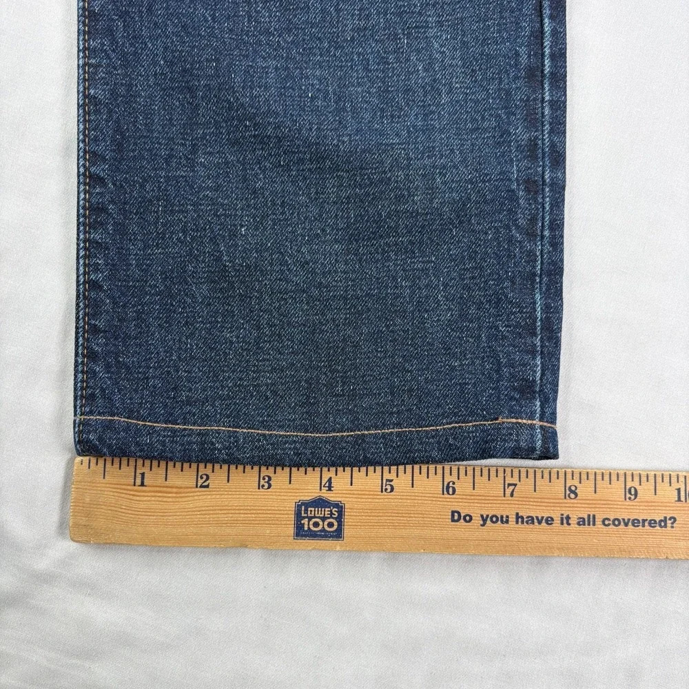RRL Jeans Men 38x31 Blue Double RL Slim Narrow Union Standard Denim Ralph Lauren
